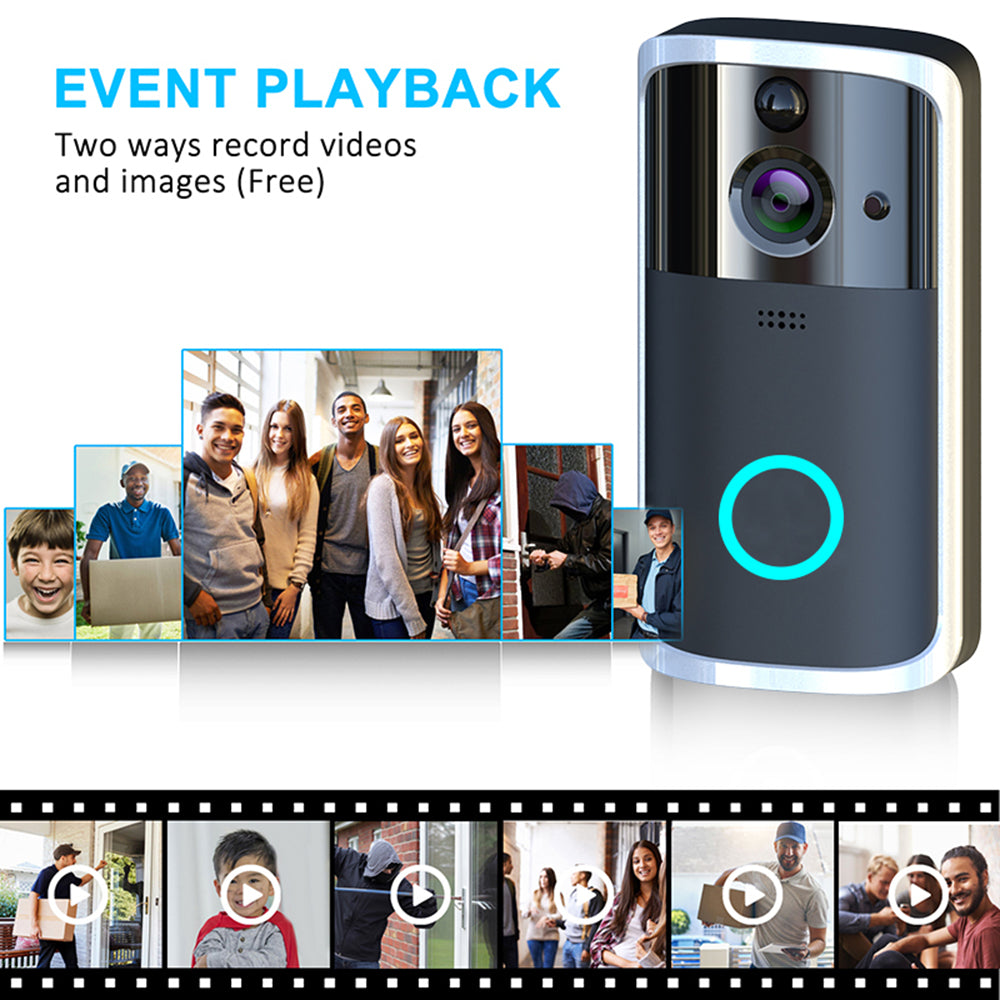 Telecamera videosorveglianza MicroElgo con registrazione video e immagini, riproduzione eventi, sicurezza domestica