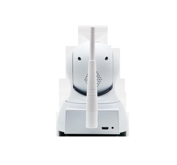 Telecamera WiFi 720P vista laterale con antenna e supporto a parete