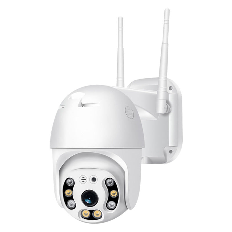 Contenuto della confezione: telecamera, alimentatore e scheda da 32 GB