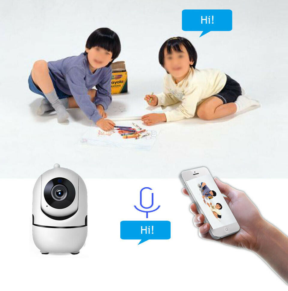 Telecamera di sorveglianza MicroElgo per la sicurezza domestica con videochiamata e monitoraggio in tempo reale