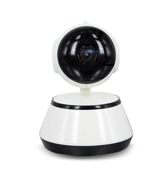Telecamera di videosorveglianza MicroElgo con design moderno e lente centrale