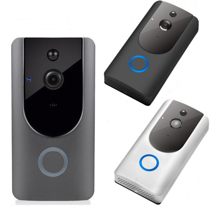 Telecamere videosorveglianza MicroElgo con sensore motion e LED blu, design compatto per sicurezza domestica