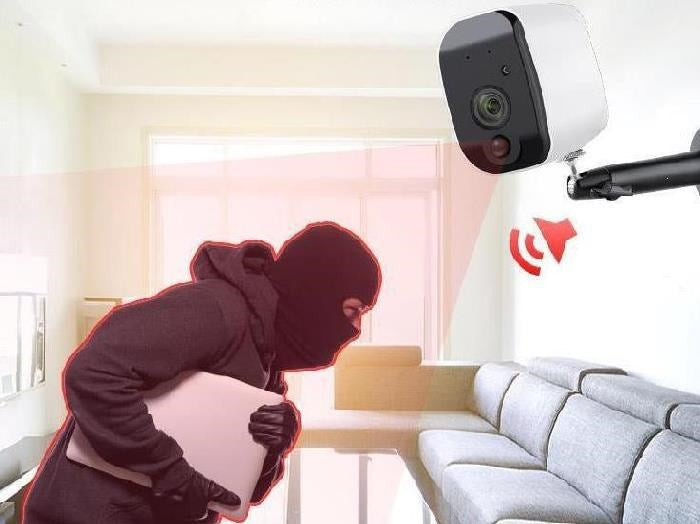 Avviso di movimento rilevato dal sensore PIR sullo smartphone
