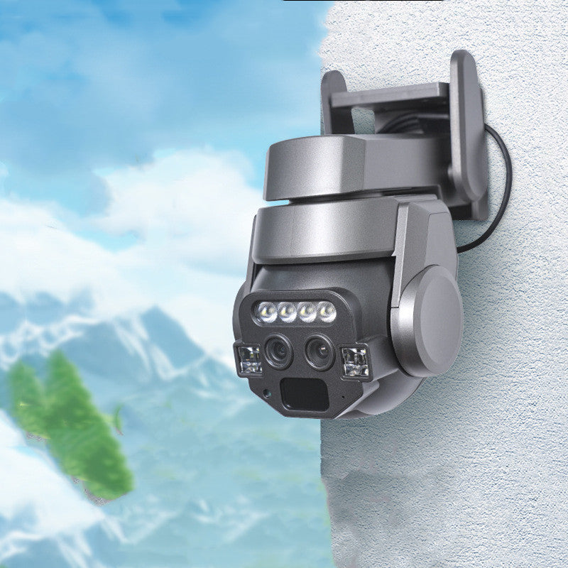 Confezione della telecamera V380 con accessori di montaggio inclusi