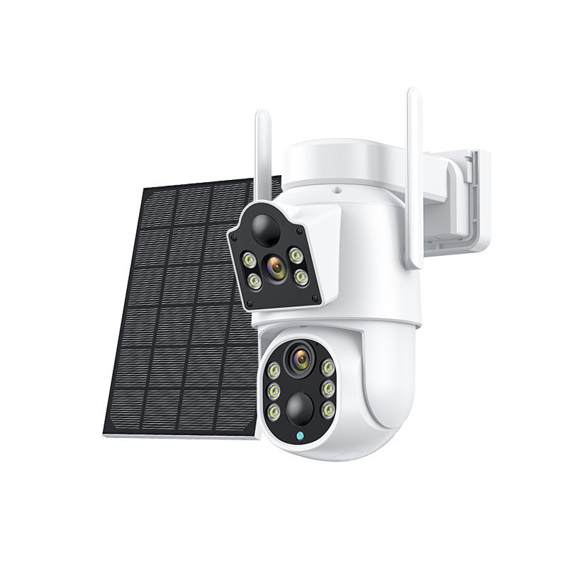 Contenuto della confezione: telecamera, pannello solare e accessori di montaggio