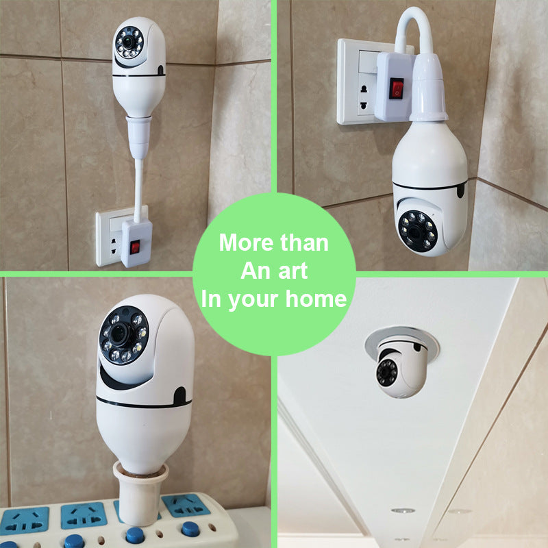Telecamere di sicurezza MicroElgo per videosorveglianza domestica, installate su prese e soffitti