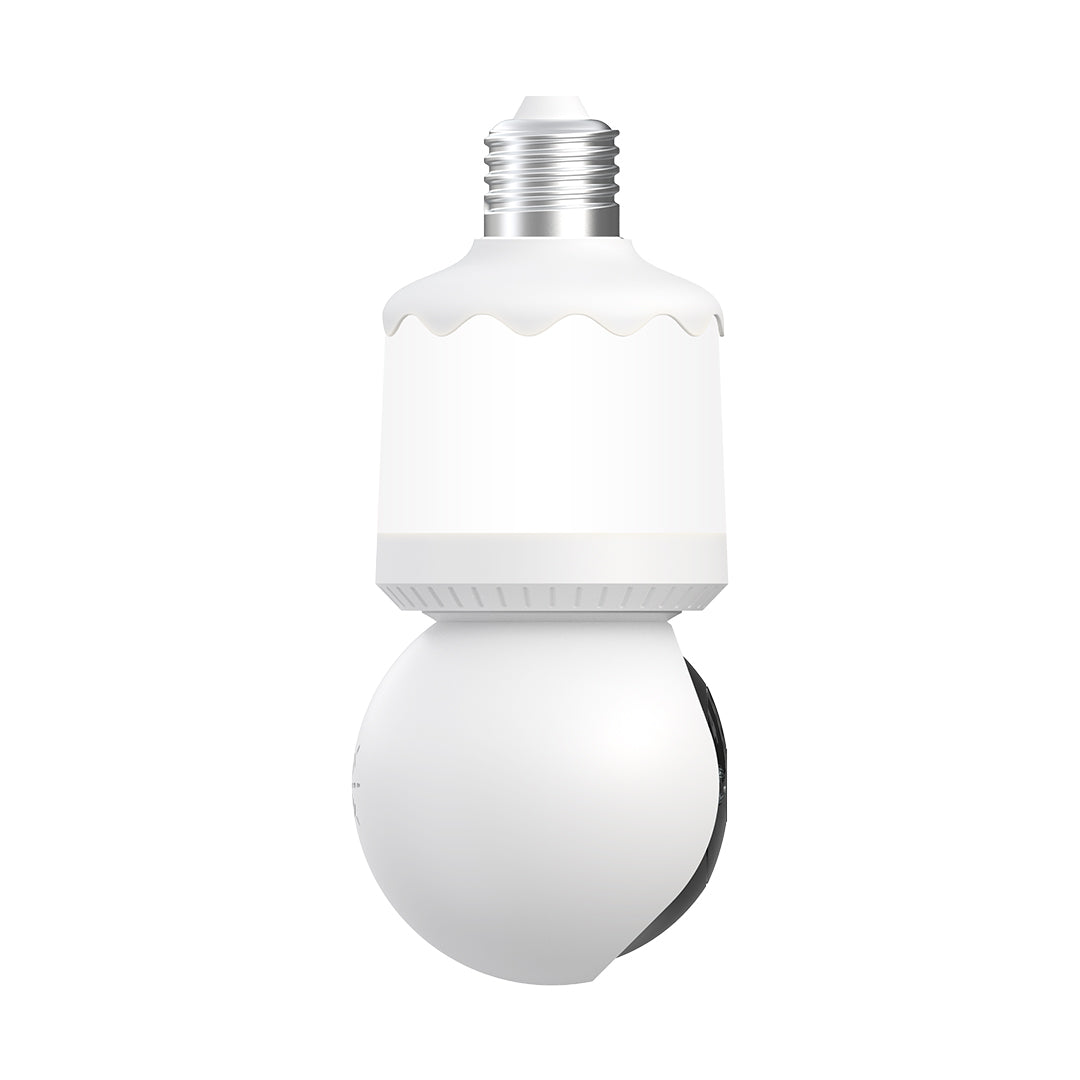 Telecamera lampadina Wi-Fi con visione notturna attiva