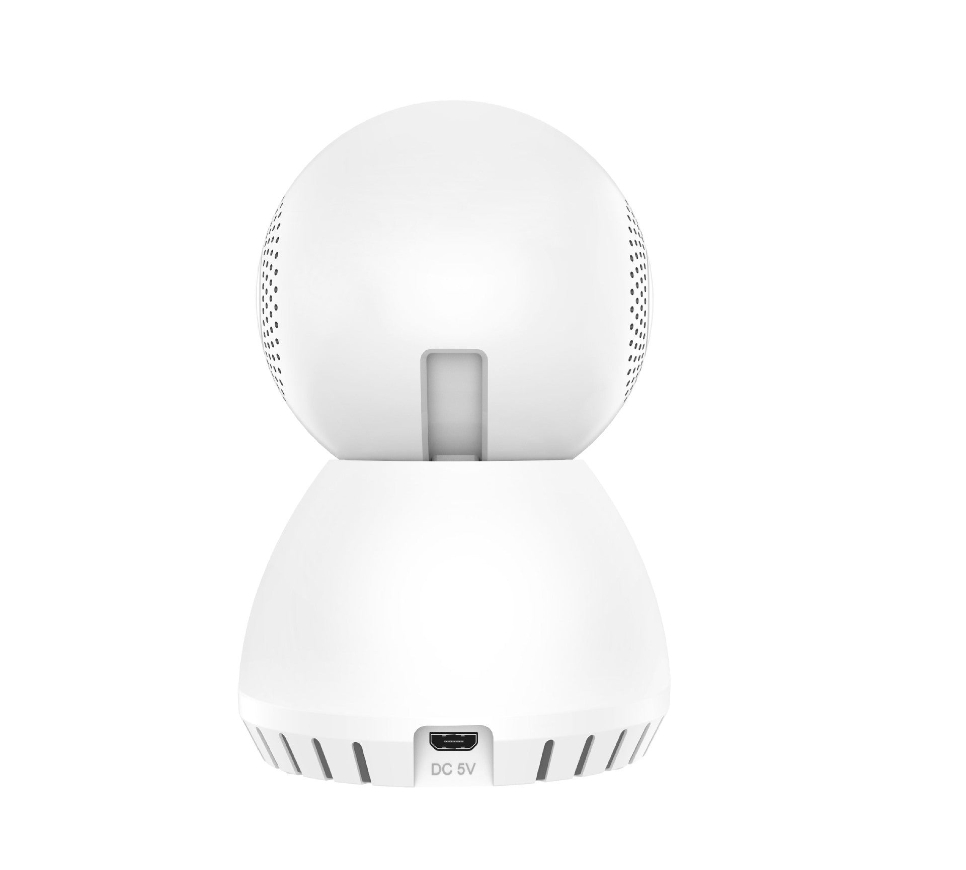 Telecamera WiFi 1080P installata a parete in un ambiente interno riparato