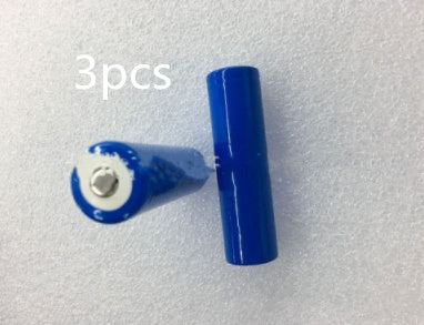 3 batterie blu per telecamere di sicurezza MicroElgo, compatibili con sistemi di videosorveglianza